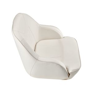 Siège de bateau ergonomique avec dossier bas, coussin en cuir PVC épaissi, éponge imperméable, design de type seau de capitaine pour la navigation - Product Image 1