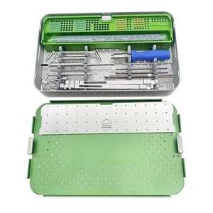 Sistema de placas de titanio veterinarias con bloqueo para cirugía ortopédica de mascotas, herramientas para fijación ósea y procedimientos de traumatología. - Product Image 3