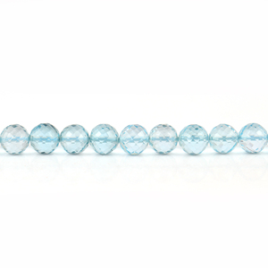 Pierres précieuses de topaze bleue naturelle, facettées en forme d'oignon, perles en vrac, certifiées par un tiers, vente en gros, Gopika Exports, bijoux fins - Product Image 2