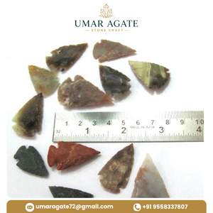 Puntas de Flecha de Ágata a Precio de Fábrica, Puntas de Flecha Indias de Piedra Genuina, de 1.50 a 2.00 Pulgadas, Compre a Precio de Mayoreo - Product Image 3