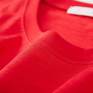 เสื้อยืดผู้ชายคอตตอน 100% ระบายอากาศได้ดี เป็นมิตรกับสิ่งแวดล้อม สีตามสั่ง แขนสั้น คอกลม ทรงปกติ น้ำหนัก 220 กรัม เสื้อยืดเปล่า ใส่สบาย - Product Image 2