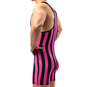 Professional Factory Export Sublimation Wrestling Singlets High Quality Sportswear With Personalized Printing - Product Image 4