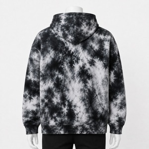 Sweat à capuche tie-dye pour homme, tissu doux de qualité supérieure, motifs de couleurs uniques, design chaud et confortable, idéal pour le streetwear et les tenues décontractées - Product Image 5