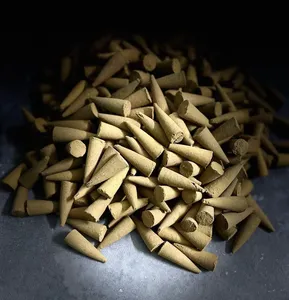 Premium Natural Fragrance <b>Incense</b> <b>Cones</b> for Religious Worship Meditation Yoga Aromatherapy Stress Relief and Home Fragrance - Product Image 1