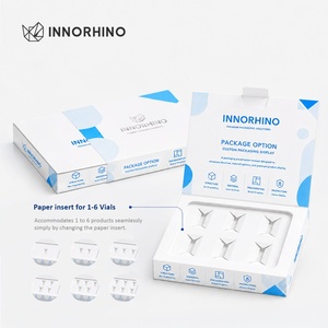 Custom Peptide Vial Packaging Paper <b>Boxes</b> with Insert Trays Replaceable for 1-8 Vials and Pen Set Retail Display <b>Boxes</b> ODM/OEM - Product Image 4