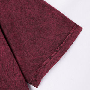 Camisetas de Hombre al por Mayor de Alta Calidad, Estilo Acid Wash, Streetwear, Oversize, Hip Hop, 100% Algodón, en Oferta - Product Image 3