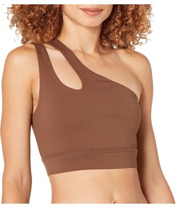 Breathable V <b>Back</b> Sports Bra With Built-In Pads Custom Logo Sleeveless Crop Top Yoga Fitness Sports Bra - Product Image 1