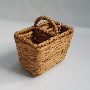 Paniers de support de jacinthe d'eau en gros de haute qualité avec poignées pour la maison et la cuisine de stockage fabriqués au Vietnam - Product Image 3