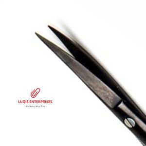 กรรไกรตัดเยื่อแก้ว ใบมีดทังสเตนคาร์ไบด์ เคลือบเซรามิก เครื่องมือผ่าตัด สแตนเลสสตีล เครื่องมือตัดละเอียดความแม่นยำสูง - Product Image 2