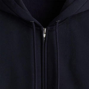 SAAR INDUSTRIES Sudadera con Capucha y Cremallera de Manga Larga con Logotipo Personalizado en Color Negro, Tela de Forro Polar de Alta Calidad de 380 g/m², Sin Bolitas - Product Image 6