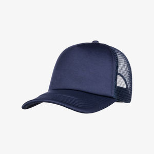 Casquette de baseball trucker en mousse à 5 panneaux vierge, vente en gros d'usine, impression de logo personnalisé, broderie, fabricant OEM ODM, Pakistan - Product Image 3