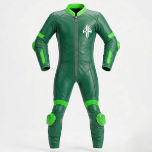 ชุดมอเตอร์ไซค์หนังแท้สำหรับแข่งรถ รุ่นล่าสุด ดีไซน์พรีเมียมคุณภาพสูง สำหรับผู้ชาย  แบบสั่งตัดได้ - Product Image 2