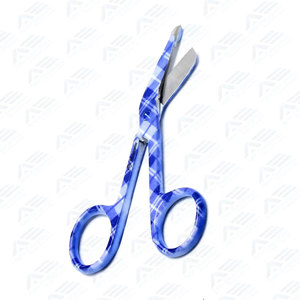 Ciseaux à pansements Lister à lames courbées, instruments de coupe médicaux pour une élimination sûre et facile des pansements et des compresses chirurgicales - Product Image 5