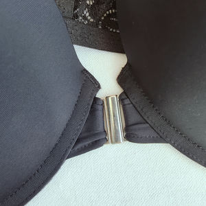 Sujetador de copa fina para mujer, talla grande, con encaje y cierre frontal, ropa interior de copa grande, con aros, transpirable, sin costuras, venta al por mayor - Product Image 4