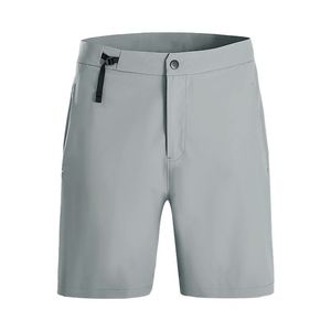 Shorts de bain à séchage rapide unisexes, été, extensibles, sport, poches zippées, fermeture à cordon, imperméables, écologiques, camping, trekking - Product Image 6