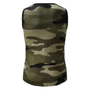 AZORES SPORTS Débardeur et Gilet Homme en Coton Tricoté Respirant à Col Rond Sans Manches Séchage Rapide Écologique - Product Image 4