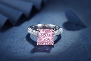 Anillos Elegantes con Piedras de Circonia Cúbica para Mujer, Joyería de Moda con Cristales Brillantes, Anillos de Boda y Fiesta Chapados en Oro para Venta al por Mayor - Product Image 3