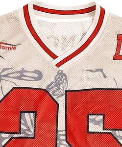 Camiseta deportiva de malla con diseño personalizado al por mayor para baloncesto, fútbol, entrenamiento en el gimnasio o ropa de calle a la moda - Product Image 5