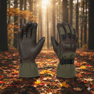 Dernier design, vente en gros, gants de chasse en cuir, sport, meilleure qualité, vente chaude, légers, imperméables, fabriqués au Pakistan - Product Image 2