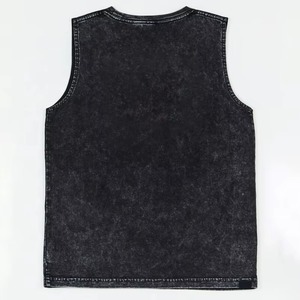 Camiseta sin mangas moderna e informal para niños, de tela de algodón, para deportes, gimnasio y uso en verano, fábrica de ropa OEM, Bangladesh. - Product Image 2