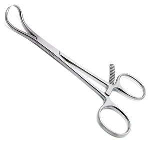 Pinza Quirúrgica Ortopédica Curva de Alta Calidad con Mecanismo de Trinquete de 5.5 Pulgadas para Reducción Ósea, Rongeur, Cincel y Martillo Quirúrgico - Product Image 5