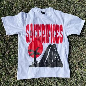 Camiseta Corta Transpirable de Alta Calidad para Hombre, Tejido Frontal 100% Algodón, Cuello Redondo Ecológico, Estampada, Antiarrugas - Product Image 2