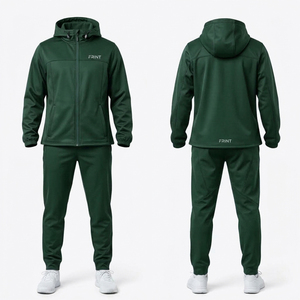 Survêtement Softshell en Polyester Imprimé avec Veste à Capuche Zippée et Pantalon – Tenue Personnalisée par Sublimation pour Équipes de Danse et de Cheerleading avec Logo Uniforme - Product Image 2