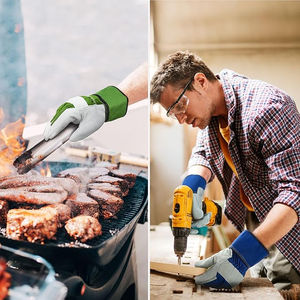 Gants de travail pour hommes, gants de sécurité en nitrile EN420, gants conçus pour les travaux industriels axés sur la sécurité. - Product Image 5