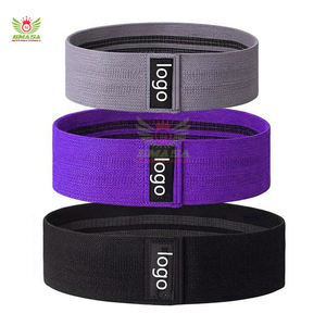 Set de Bandas de Resistencia para Entrenamiento de Cadera para Mujeres, Bandas Elásticas Anchas Antideslizantes para Ejercicios de Glúteos, de Poliéster Resistente - Product Image 4