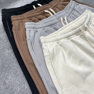 Shorts de sport haut de gamme en gros, broderie personnalisée, fabricant OEM, fournisseur mondial de vêtements de sport en coton French Terry - Product Image 6