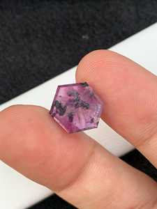 Natural Trapiche Corundum Pink Loose Gemstones IGI Certified for Jewelry Making and Collectible Gift for Women - Product Image 4