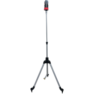 Aspersor de jardín con engranaje de 6 patrones con sistema de nebulización Trípode extensible de 59 pulgadas Sistema de riego al aire libre fácil de usar - Product Image 1