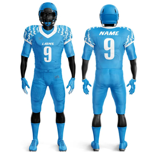 Vêtements de sport en gros, kits d'entraînement, shorts à manches courtes, impression par sublimation, maillot rembourré, uniformes de club, équipement de football américain pour jeunes - Product Image 3