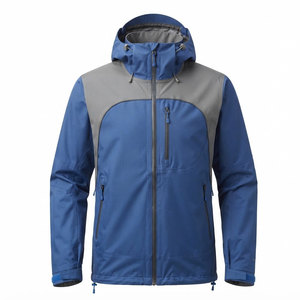 Chaqueta de Senderismo Transpirable para Hombre, Ligera, con Capucha, Resistente al Viento, con Cierre Completo, para Trekking, Senderismo y Aventuras - Product Image 1
