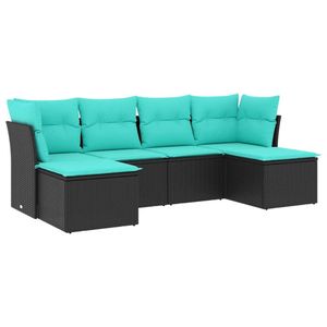 Conjunto de Sofás Negros para Jardín - Product Image 2