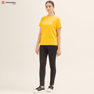 French Terry Oversized Plain T Shirt Women Heavyweight Thick Blank Cotton Tee Custom Logo Streetwear Summer <b>Tops</b> - Product Image 6