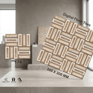 Carreaux de porcelaine antidérapants 12x12 de qualité à l'exportation Carreaux de sol en céramique numérique rustique de meilleure qualité 30x30 300x300 - Product Image 5