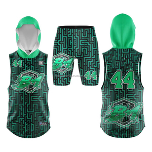 Uniformes de football américain 7v7 personnalisés, nouveau design, en spandex/polyester, séchage rapide, antibactériens, avec shorts, vente en gros, meilleur maillot 7 sur 7 - Product Image 5