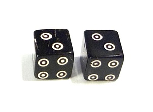 Dés en corne de buffle faits à la main, dés de jeu artisanaux naturels, dés carrés polis pour jeux de rôle et jeux de société - Product Image 2