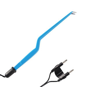 Pinzas de Coagulación Médicas, Color Azul, Recubiertas, Punta Angulada Tipo Bayoneta, Pinzas Bipolares para Quirófano - Product Image 5