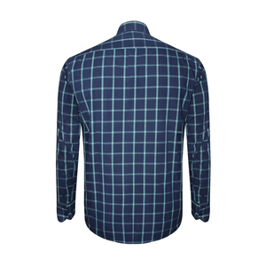 Chemises en flanelle de qualité supérieure pour hommes, chemises décontractées à carreaux en coton, tissu flanelle, style motard. - Product Image 2