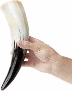 แตรสำหรับดื่มควายทำจากวัสดุธรรมชาติขัดเงาเป็นมิตรต่อสิ่งแวดล้อม - Product Image 3