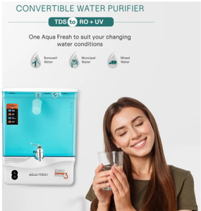 ระบบกรองน้ำดื่มออสโมซิสแบบย้อนกลับ AQUA BIZ สีฟ้า สำหรับใช้ในบ้าน ติดผนังหรือวางบนโต๊ะ พร้อมไฟ LED เกรดสำหรับอาหาร - Product Image 3