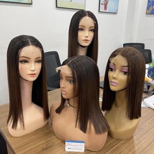 วิกผมบ๊อบวิกลูกไม้ใสส่วนกลางวิกผมเวียดนามมีหลายสี - Product Image 1