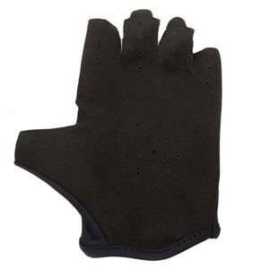 Guantes Profesionales Premium Unisex de Medio Dedo con Cierre de Cordones, Correa Ajustable para la Muñeca, Transpirables y Antideslizantes para Fitness, Deportes y Gimnasio - Product Image 6