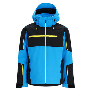 Veste de ski d'hiver pour homme, chaude, de haute qualité, imperméable, pour la montagne et la neige, en tissu hardshell blanc - Product Image 1