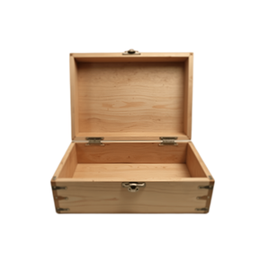 Square Wooden Boxes With Wood Finished High Standard Natural Wood Boxes For Home Storage And Organization - Product Image 2