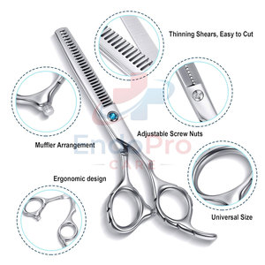 Best Selling Hair Thinning <b>Scissors</b> Professional Barber <b>Scissors</b> Stainless Steel Hair Thinning <b>Scissors</b> Smooth Finish - Product Image 4