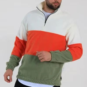 Sweat-shirt à capuche imperméable pour homme, à blocs de couleur, manches régulières, séchage rapide, respirant, pour l'automne - Product Image 1