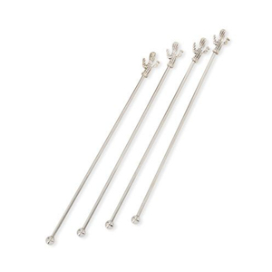 Juego de Cucharas Agitadoras para Cócteles en Forma de Corazón de Acero Inoxidable, Pajitas Metálicas Ecológicas para Bar y Catering de Eventos de Lujo - Product Image 4